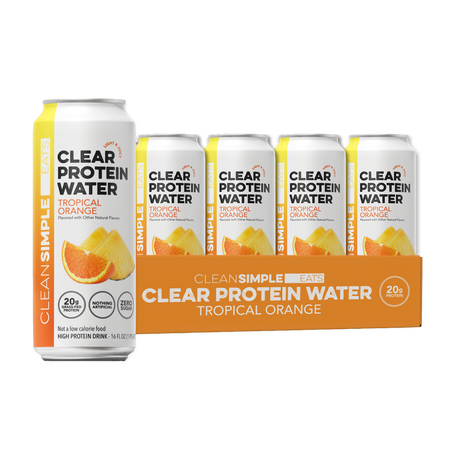 Clear Protein Water: Tropical Orange (12 Pack)