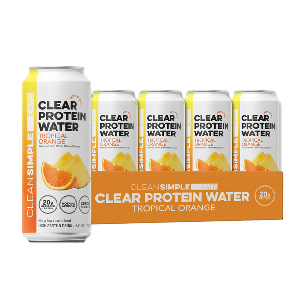 Clear Protein Water: Tropical Orange (12 Pack)