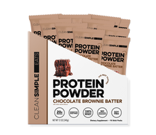 Protein Powder: Brownie Batter (10 Single Serving Stick Packs)