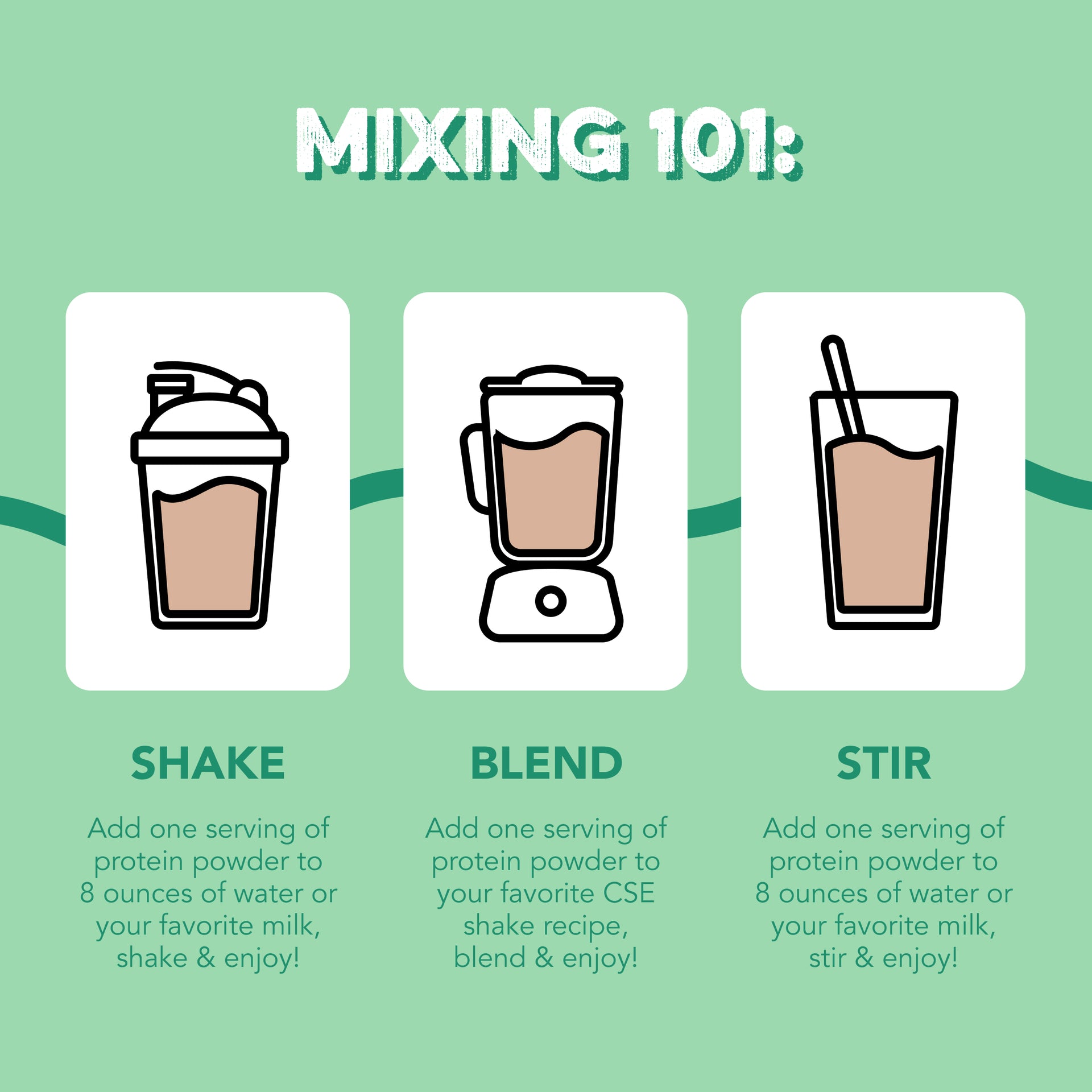 Protein Powder: Mint Chocolate Cookie (10 Single Serving Stick Packs)