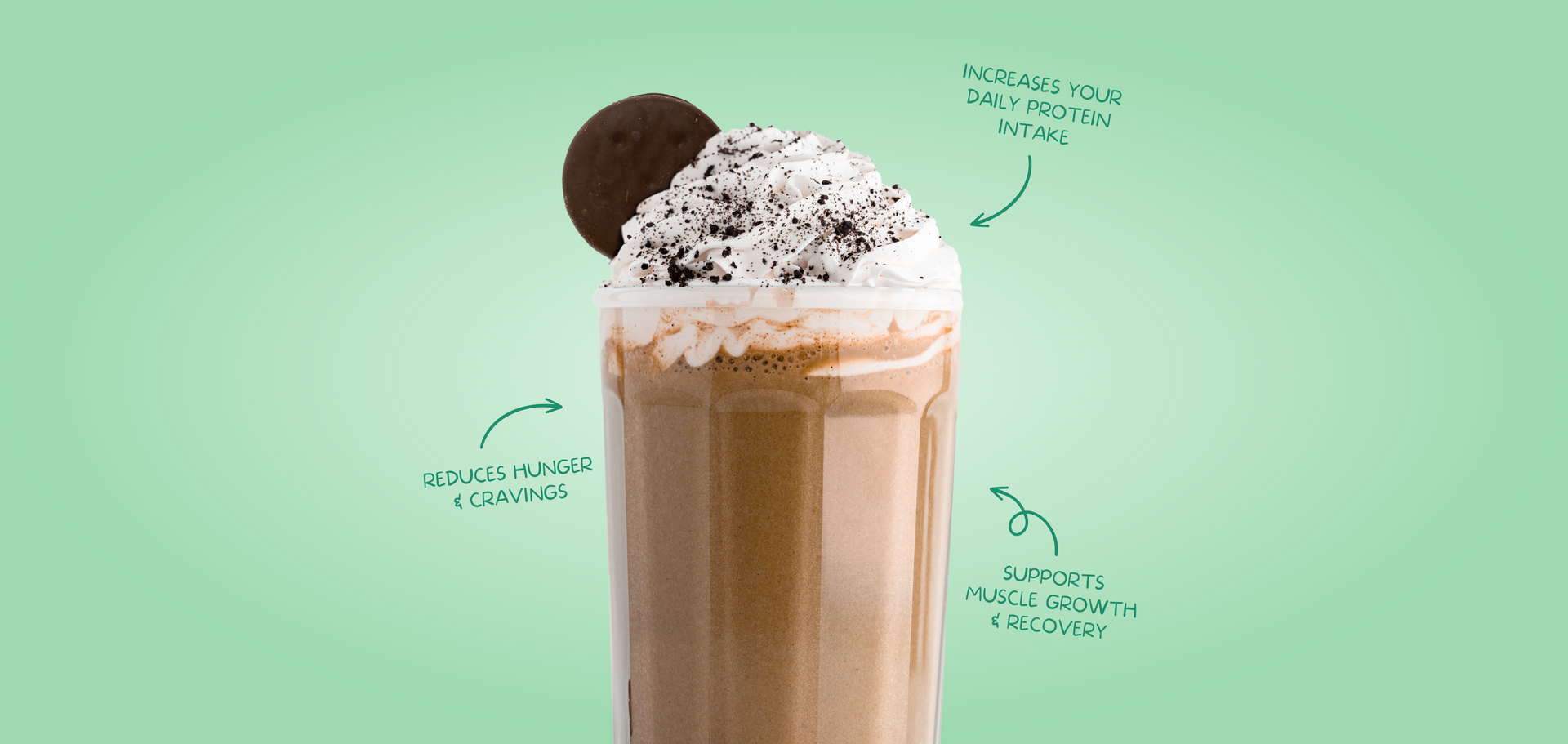 Protein Powder: Mint Chocolate Cookie (Single Serving Stick Pack Sample)