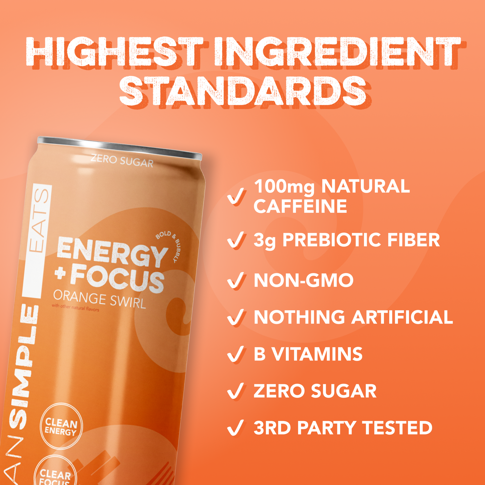 Energy + Focus: Orange Swirl (12-pack)
