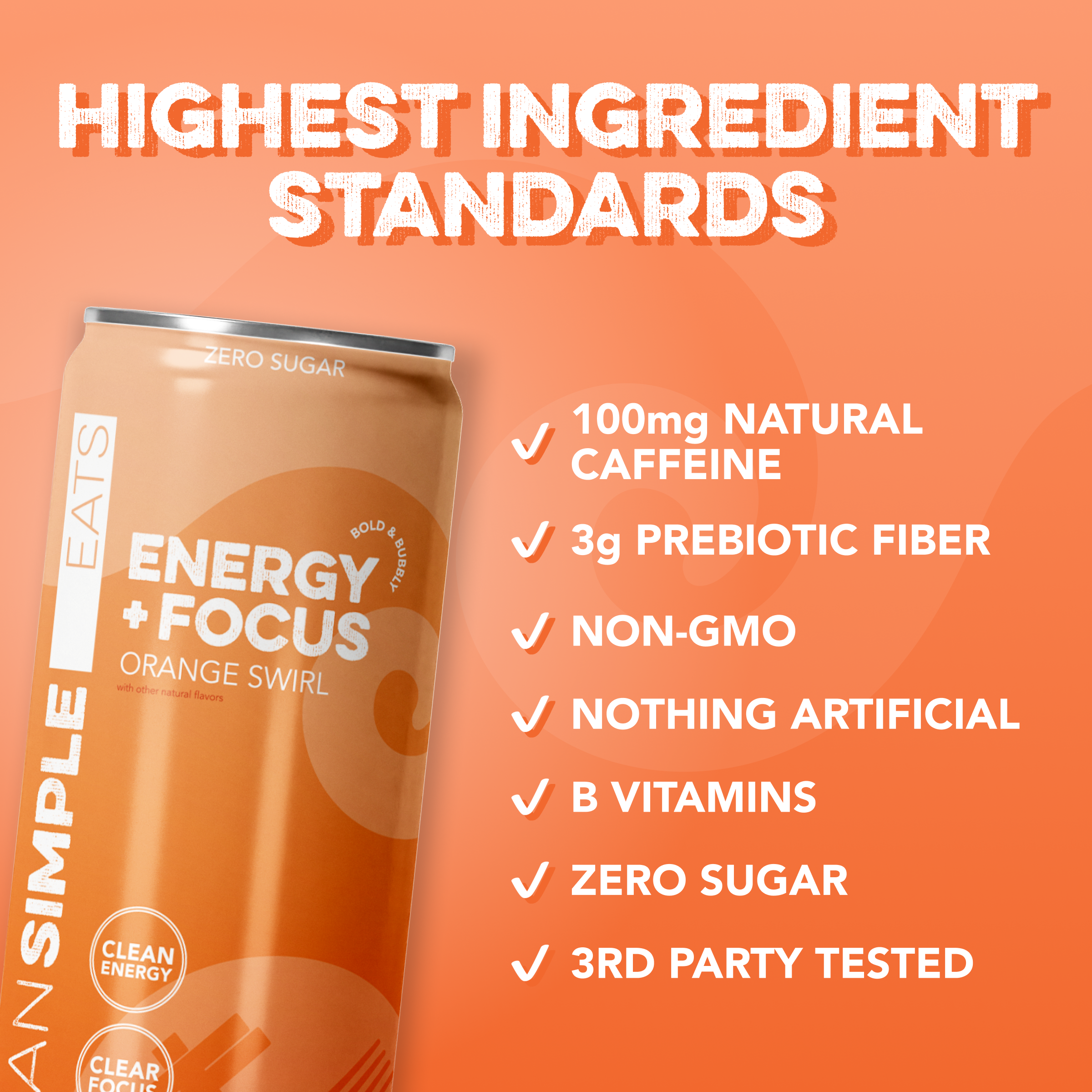 Energy + Focus: Orange Swirl (12-pack)
