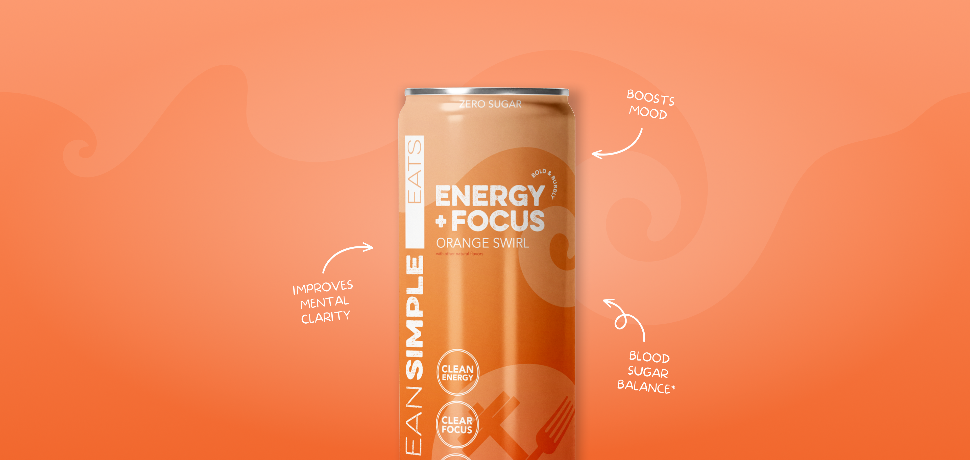 Energy + Focus: Orange Swirl (12-pack)