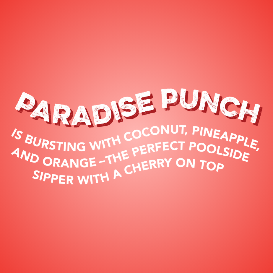 Clear Protein + Energy: Paradise Punch (12 Serving)