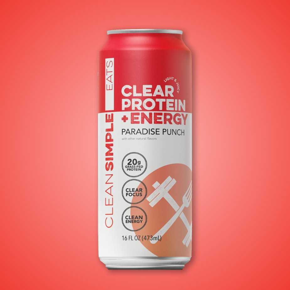 Clear Protein + Energy: Paradise Punch (12 Serving)