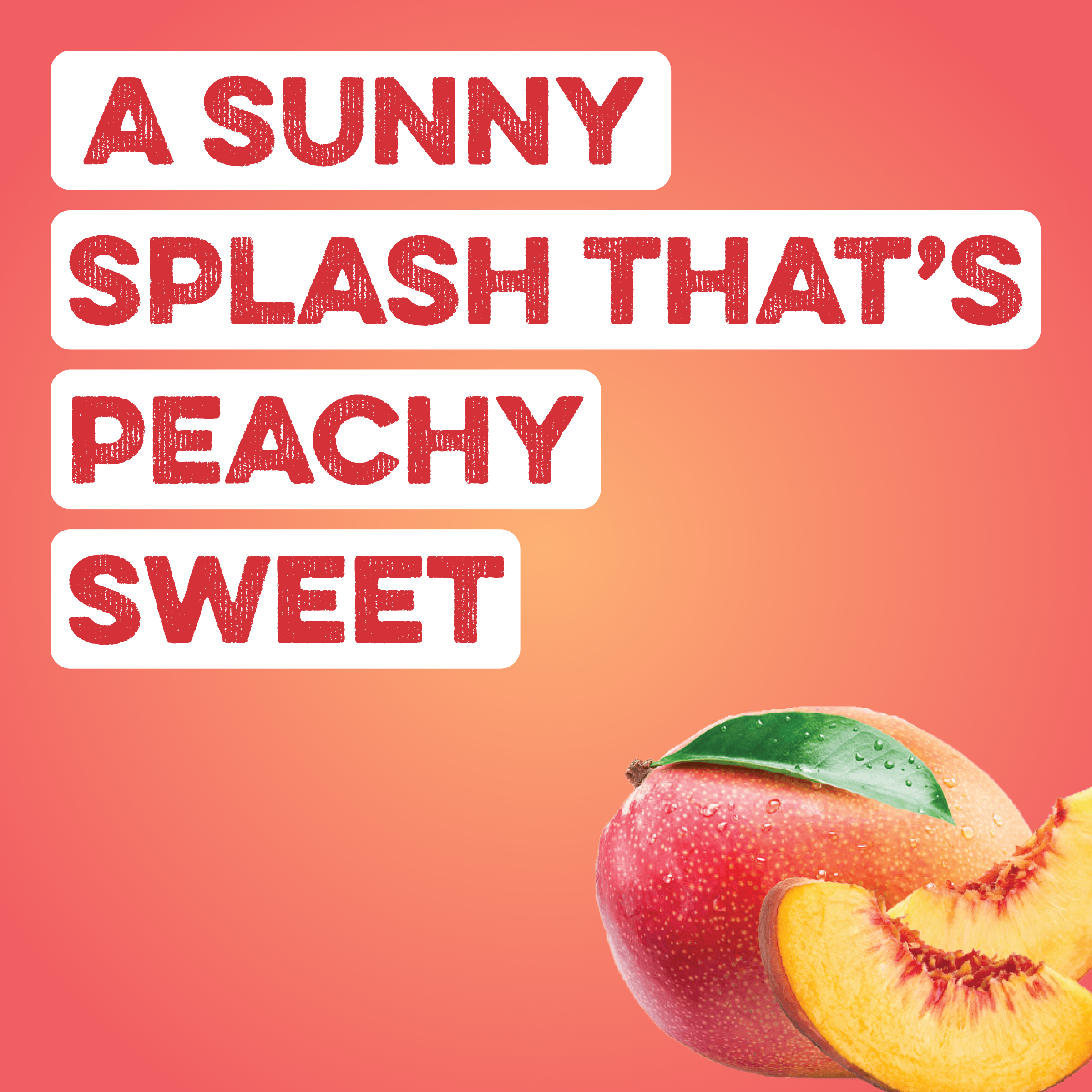 Clear Protein Water: Peach Mango Créme (12 Oz. | 12 Pack)