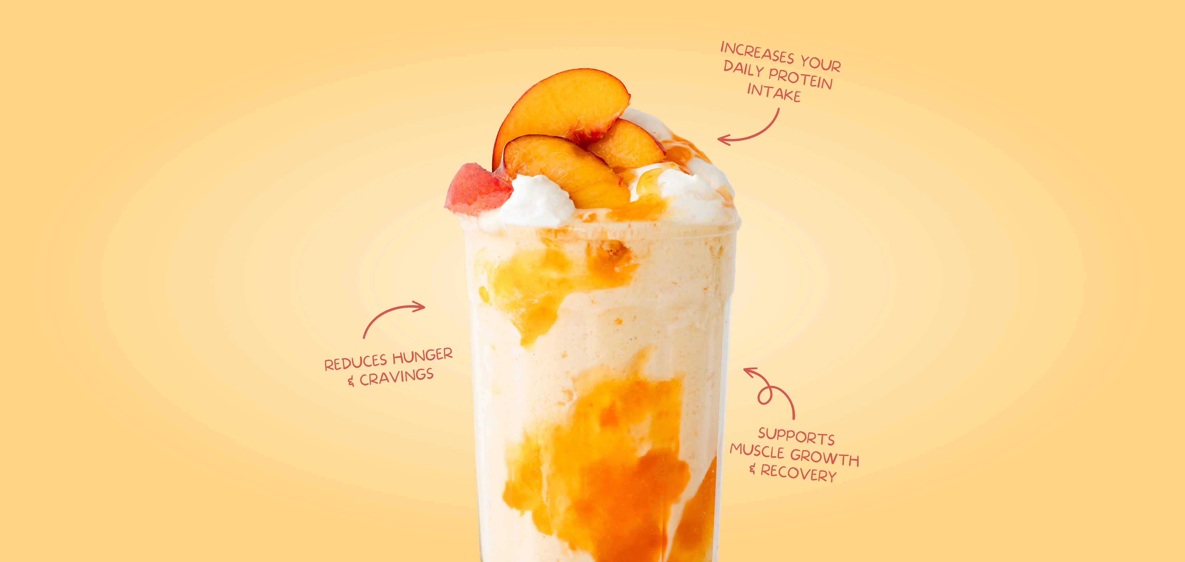 Protein Powder: Peaches & Cream (30 Serving Bag)