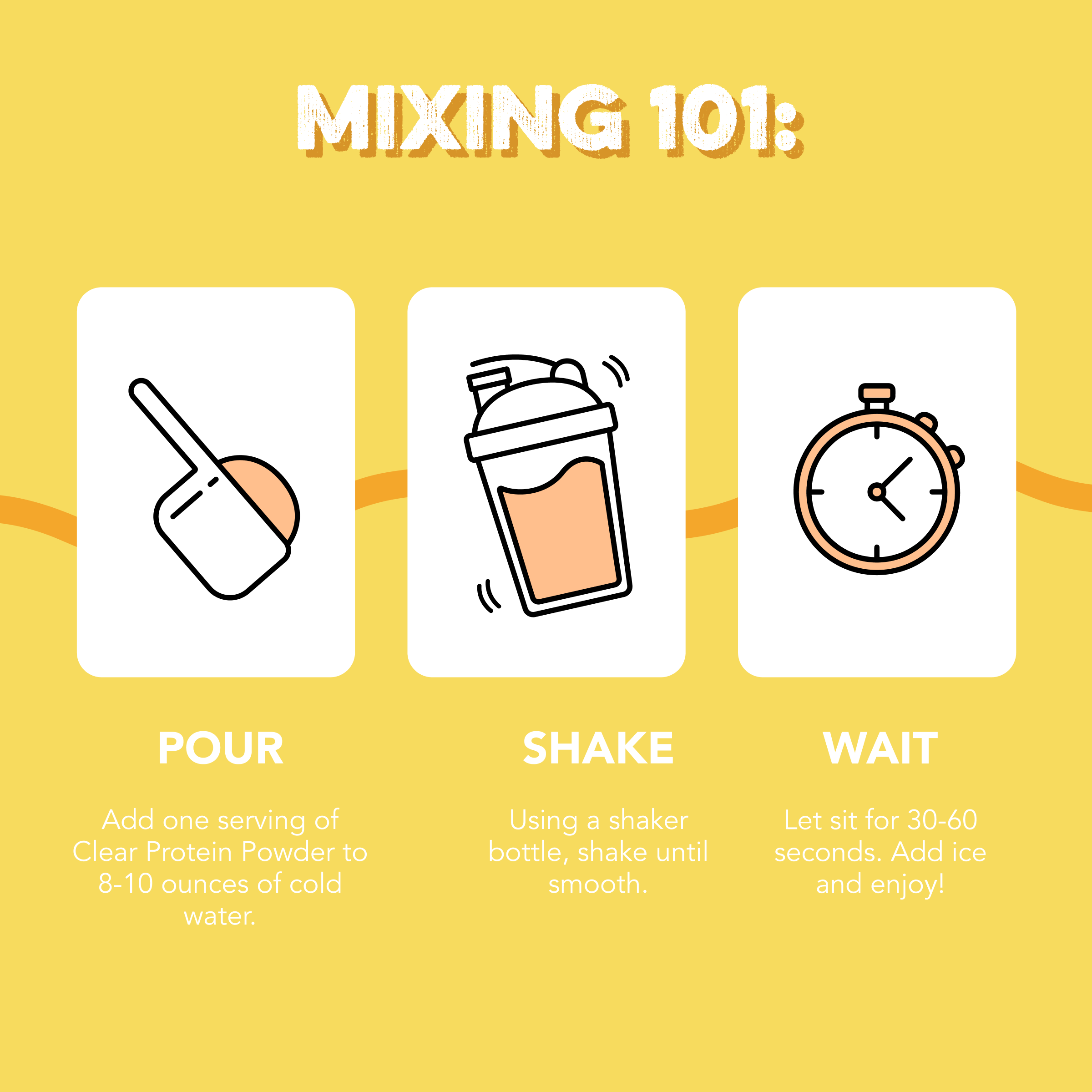 Clear Protein Powder: Pineapple Passion (20 Serving)