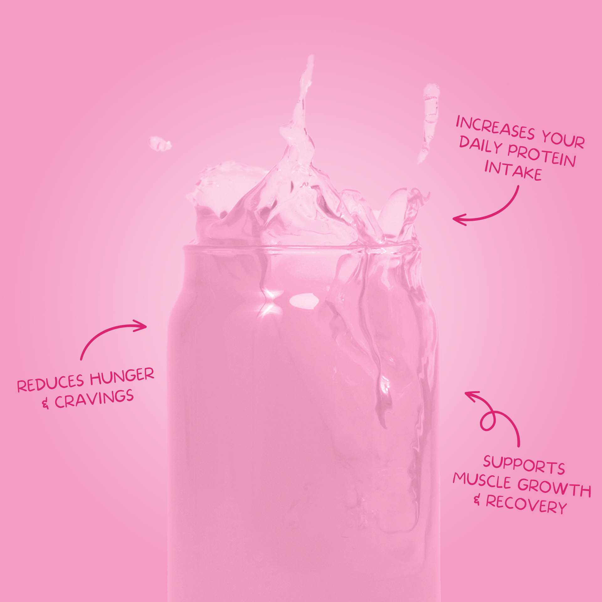 Clear Protein Powder: Pink Burst (20 Serving)