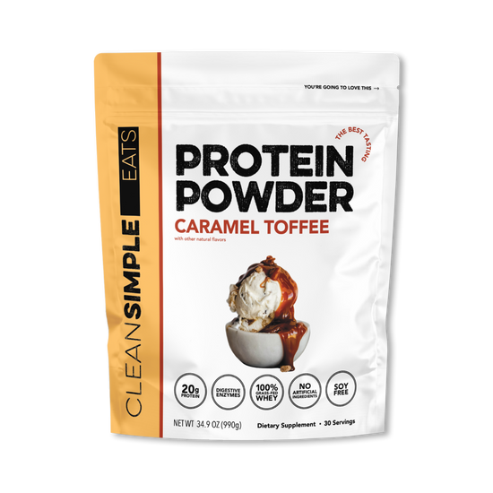 Protein Powder: Caramel Toffee (30 Serving Bag)