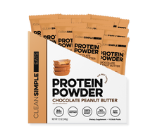 Protein Powder: Chocolate Peanut Butter (10 Single Serving Stick Packs)