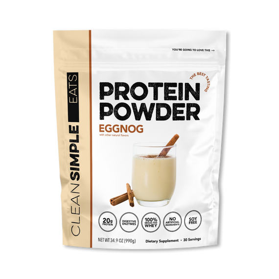 Protein Powder: Eggnog (30 Serving Bag)