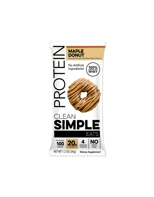 Protein Powder: Maple Donut (Single Serving Stick Pack Sample)