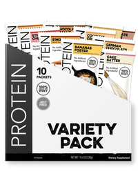 Protein Powder Variety Pack (10 Single Serving Stick Packs)