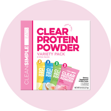 Clear Protein Powder: Variety Pack (8 Single Serving Packs)
