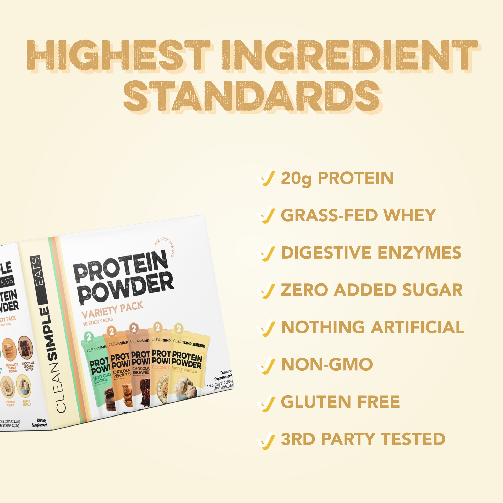 Protein Powder Best-Seller Variety Pack