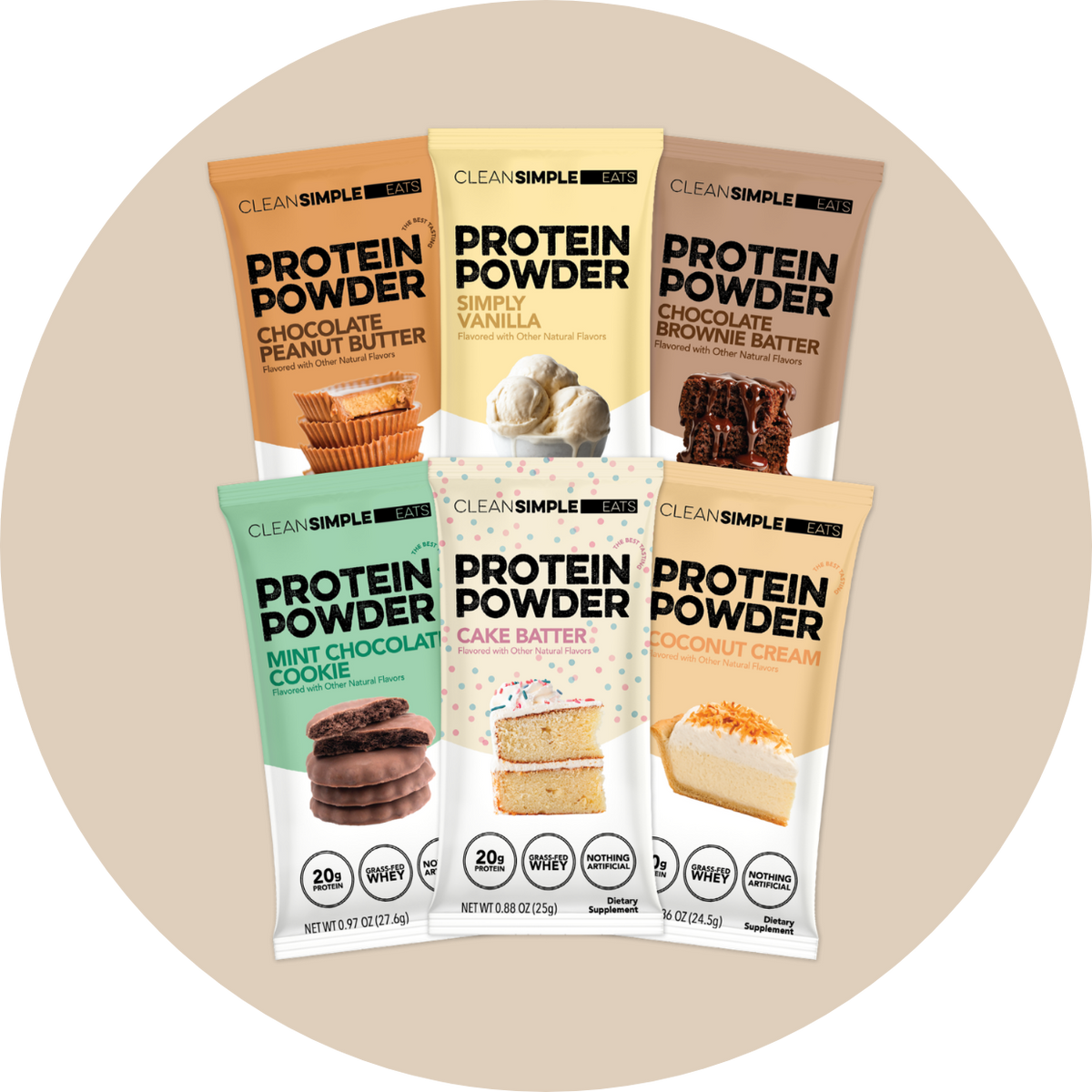 Build Your Own Protein Powder 6-Pack