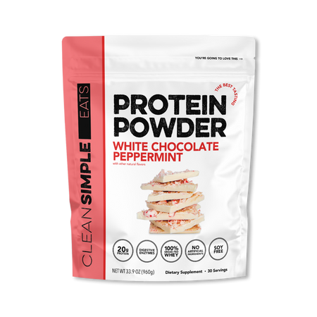 Protein Powder: White Chocolate Peppermint (30 Serving Bag)