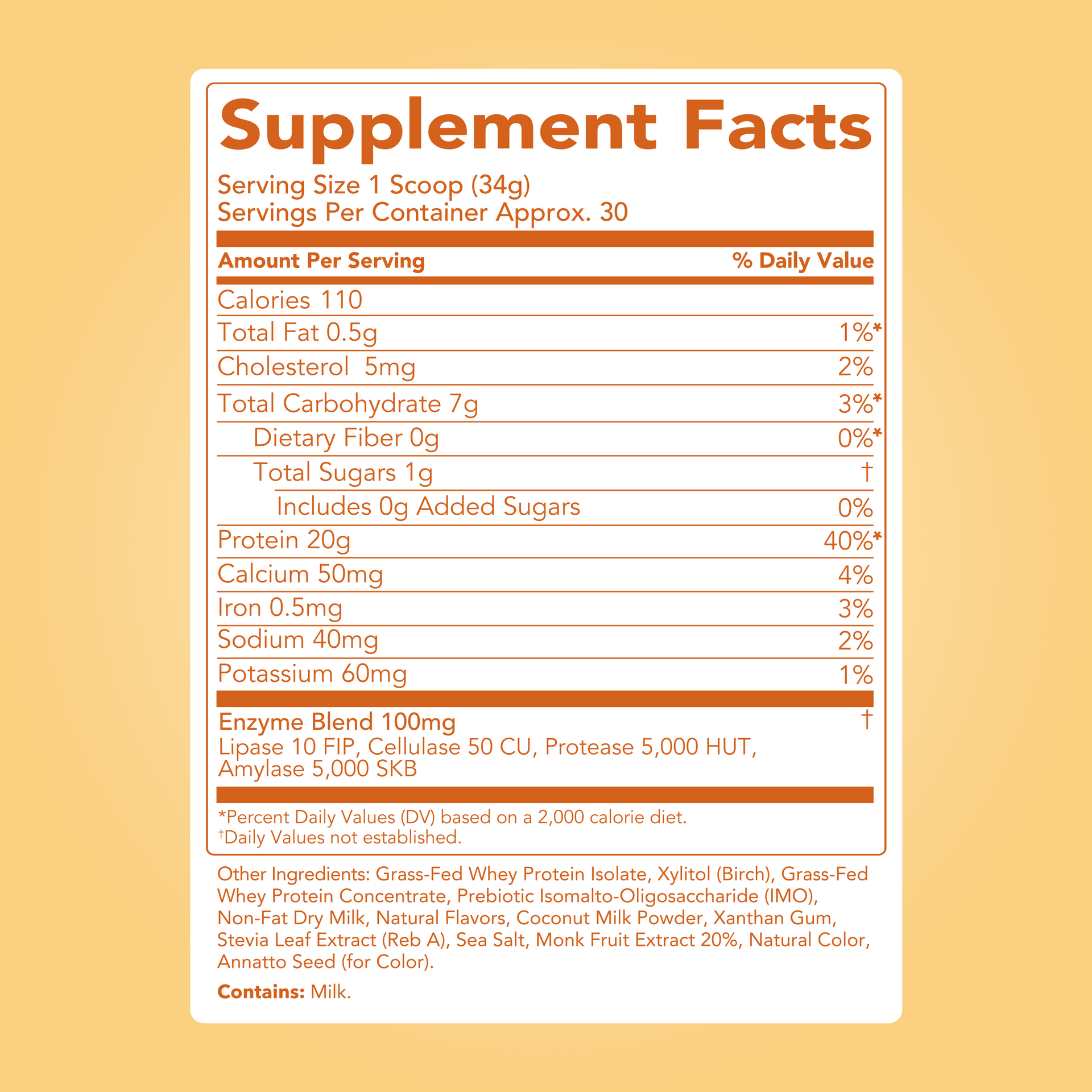 Protein Powder: Snickerdoodle (30 Serving Bag)