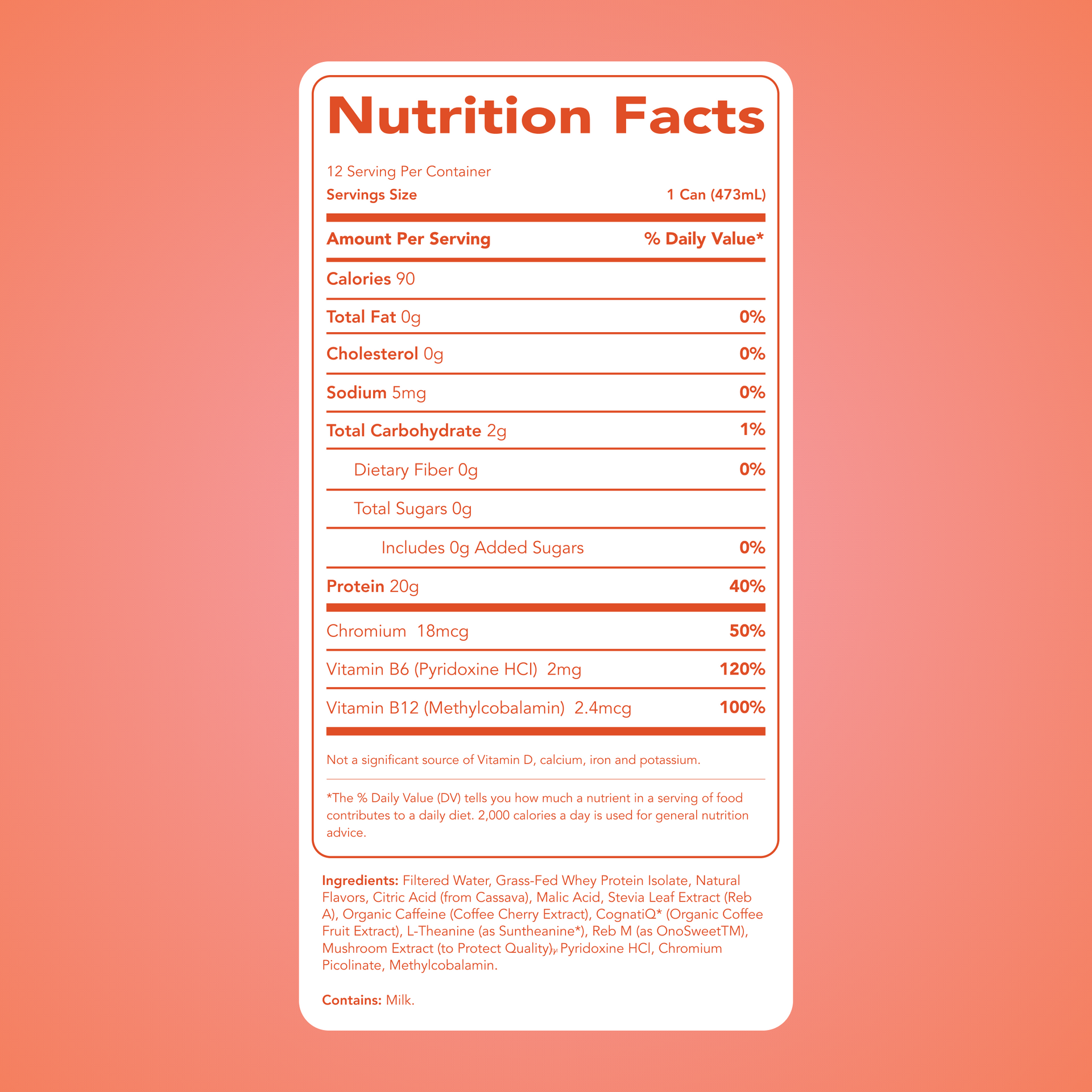 Clear Protein + Energy: Sun-Kissed Peach (12 Pack)