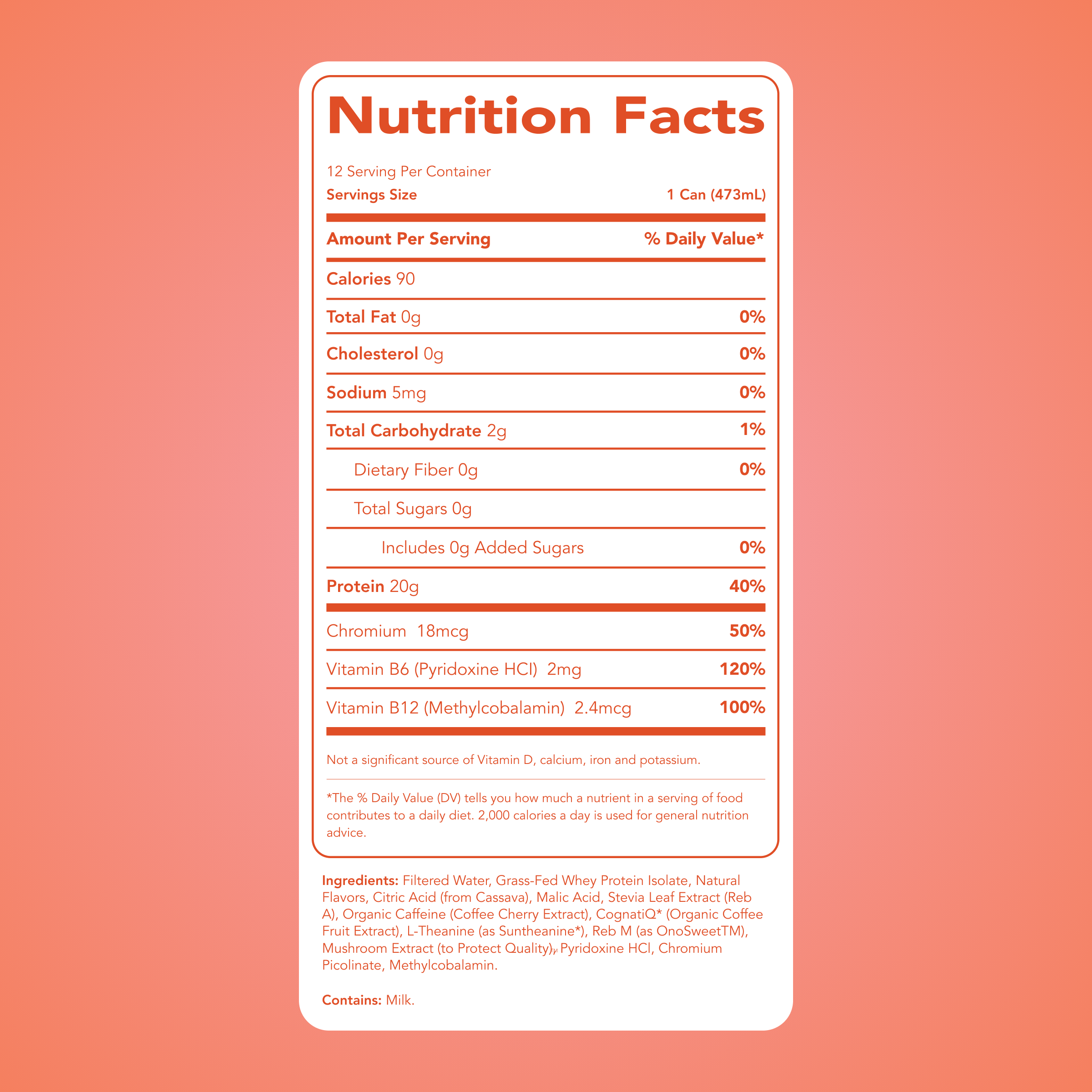 Clear Protein + Energy: Sun-Kissed Peach (12 Pack)