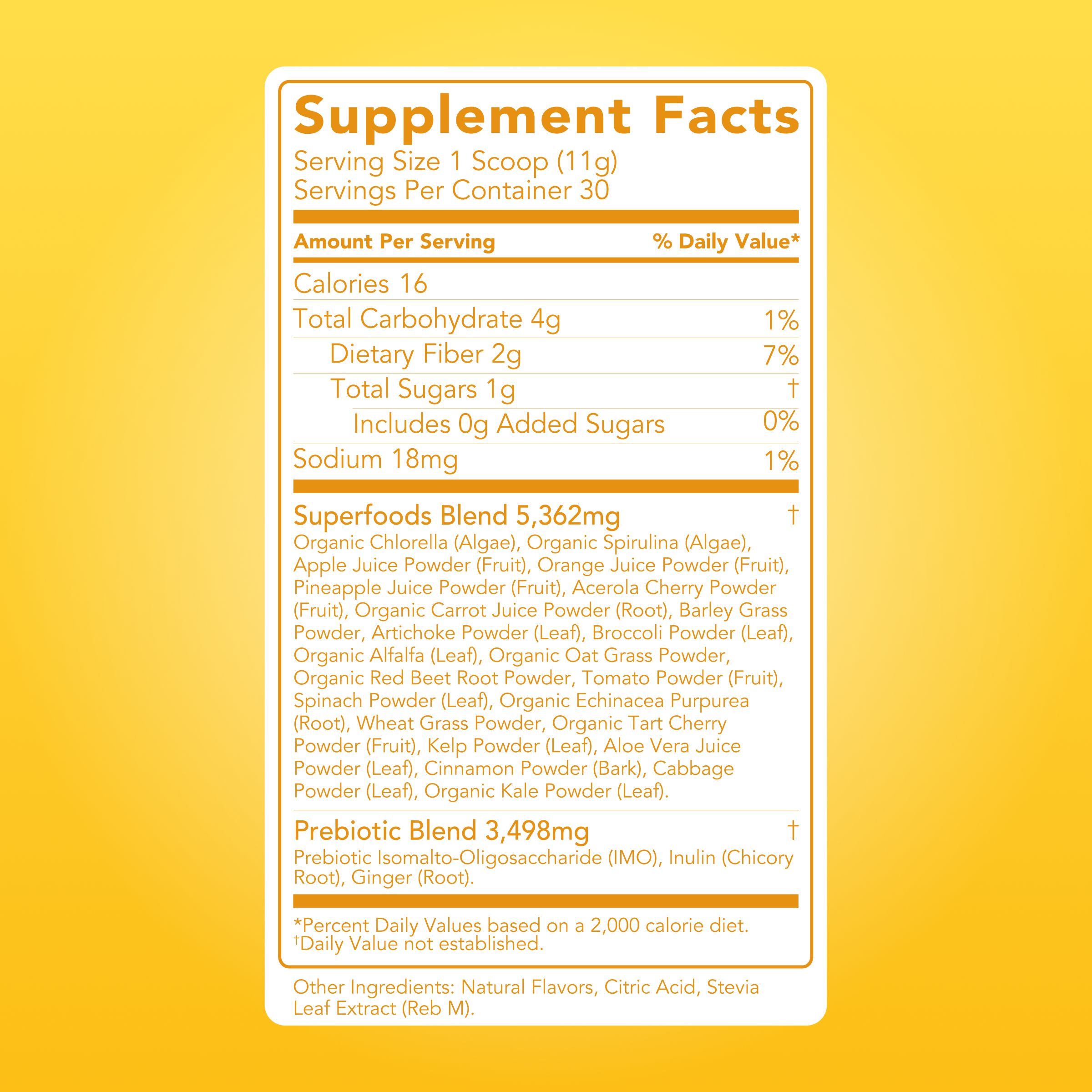 Greens: Tropical Super Greens Mix