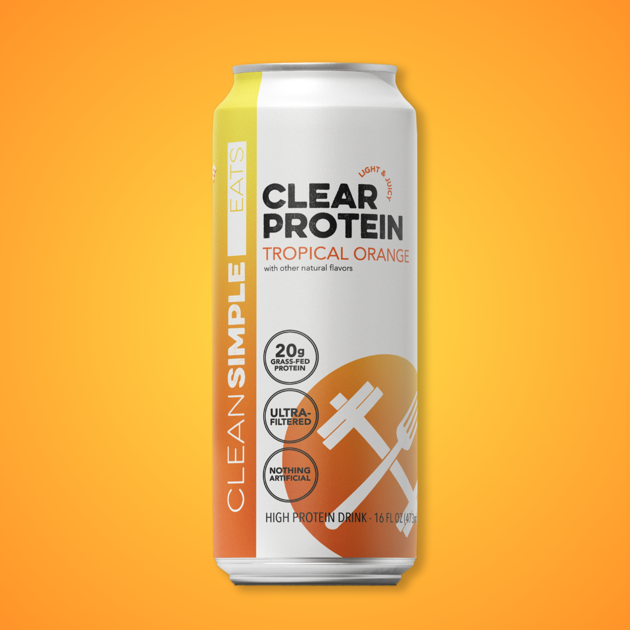 Clear Protein: Tropical Orange (12 Serving)