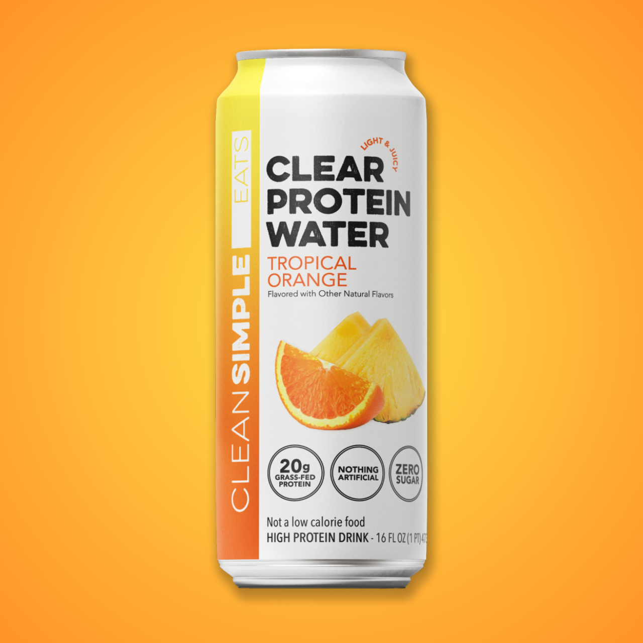 Clear Protein Water: Tropical Orange (12 Pack)