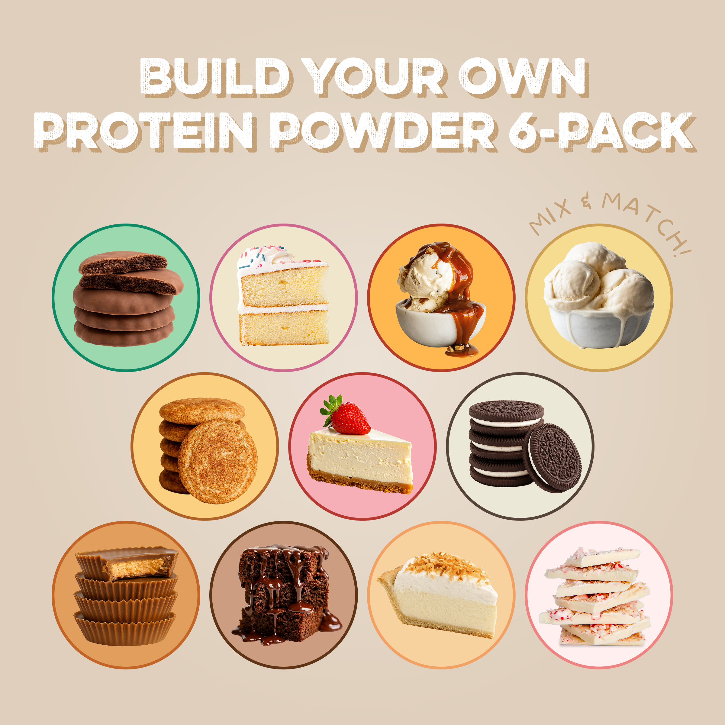 Build Your Own Protein Powder 6-Pack