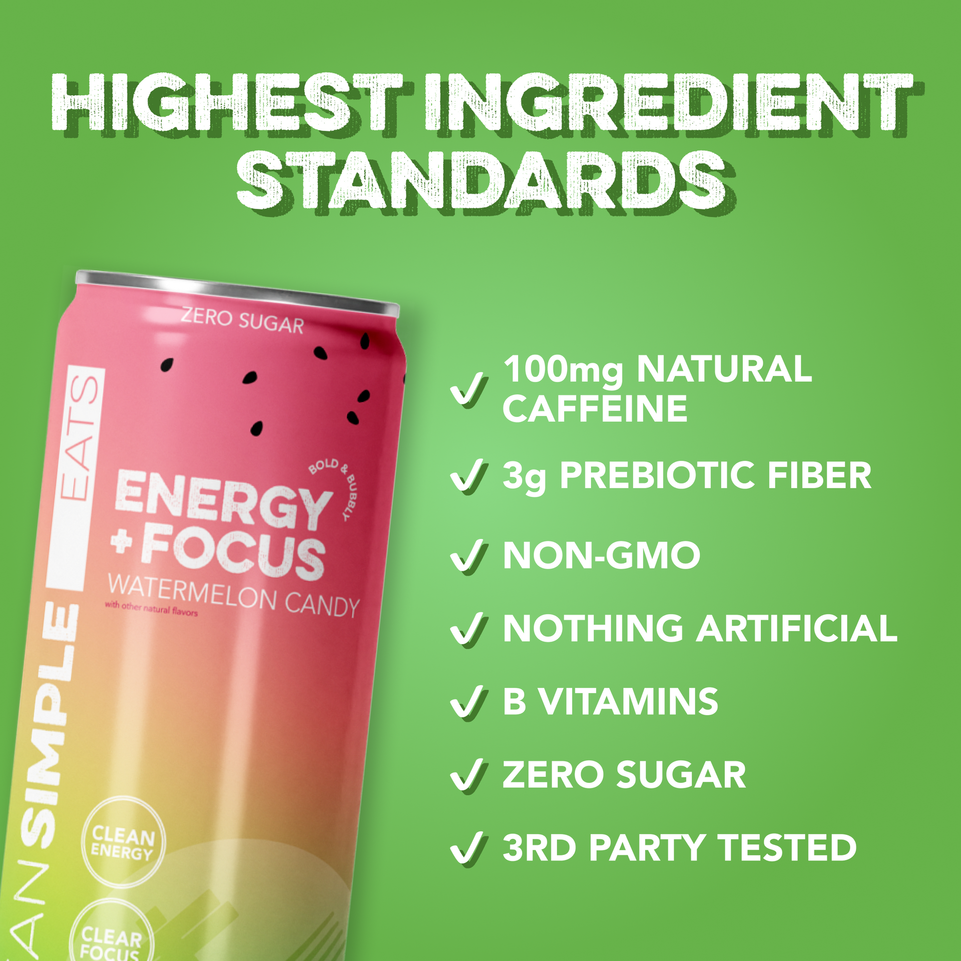 Energy + Focus: Watermelon Candy (12-pack)