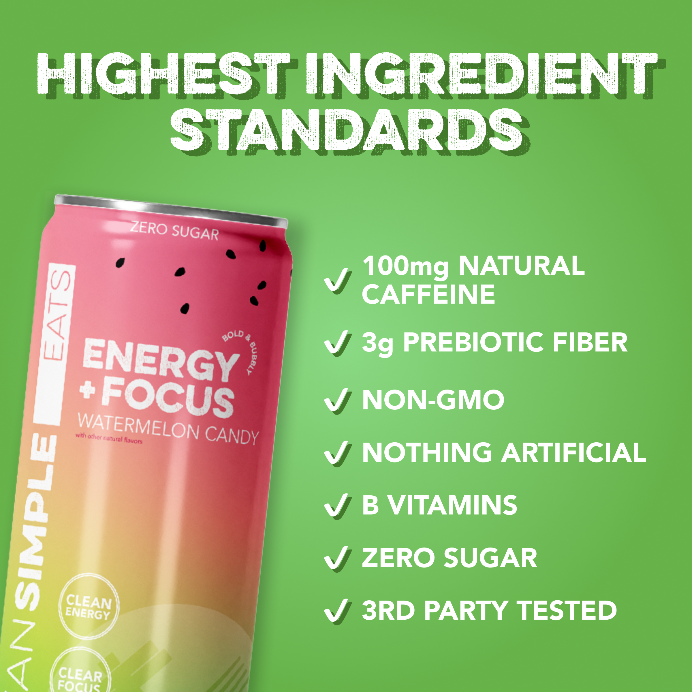 Energy + Focus: Watermelon Candy (12-pack)