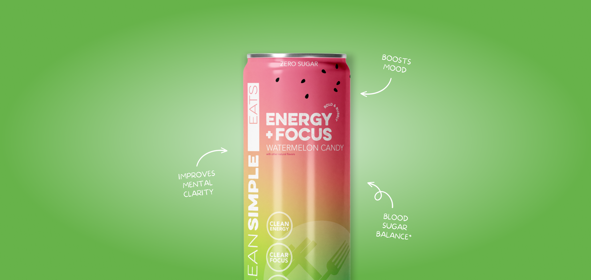 Energy + Focus: Watermelon Candy (12-pack)