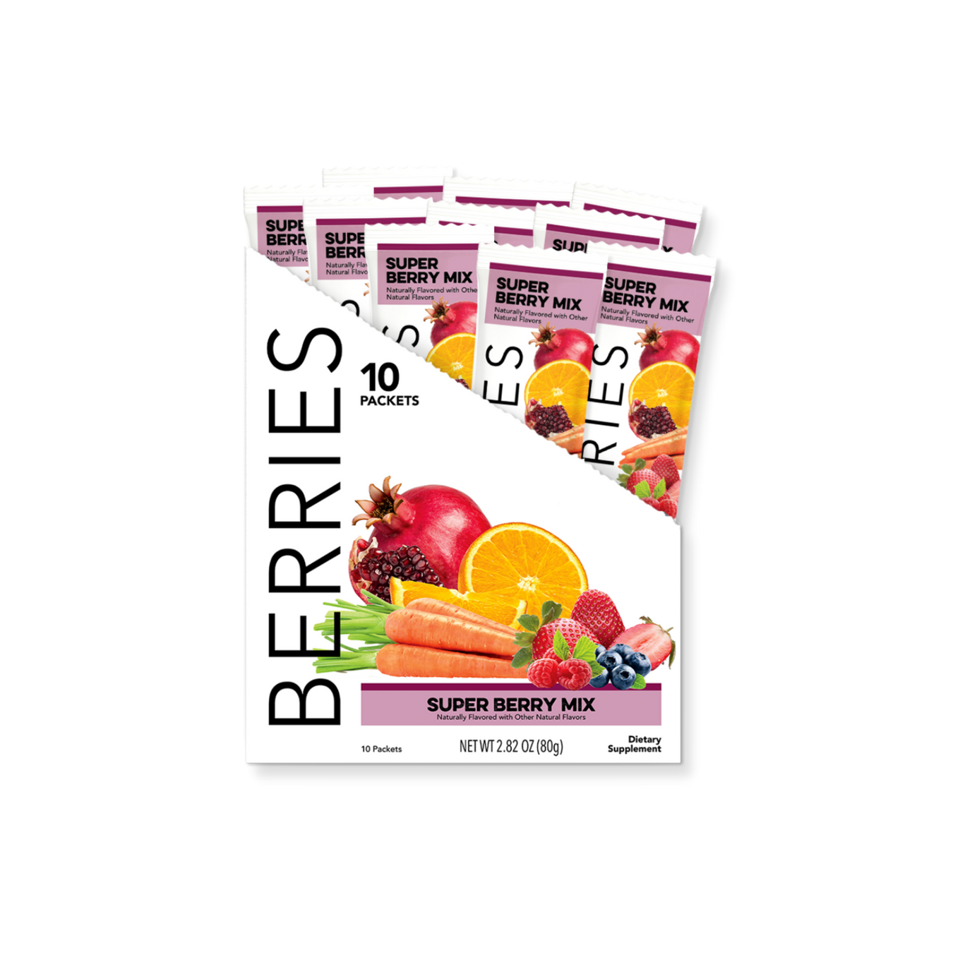 Antioxidants: Super Berry Mix (10 Single Serving Stick Packs)