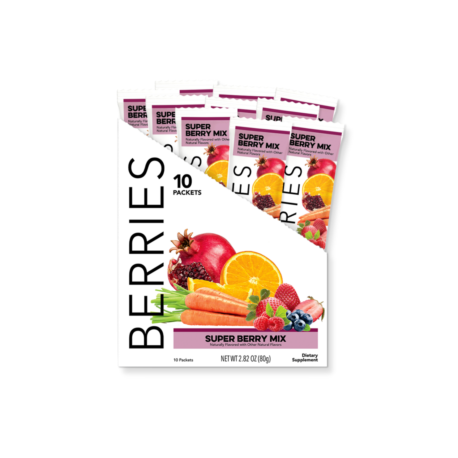 Antioxidants: Super Berry Mix (10 Single Serving Stick Packs)