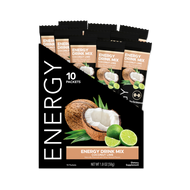 Energy: Coconut Lime Energy Drink Mix (10 Single Serving Stick Packs)