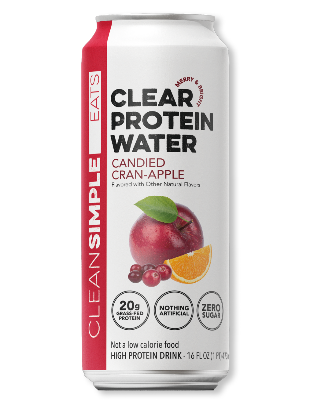 Clear Protein Water: Candied-Cran Apple