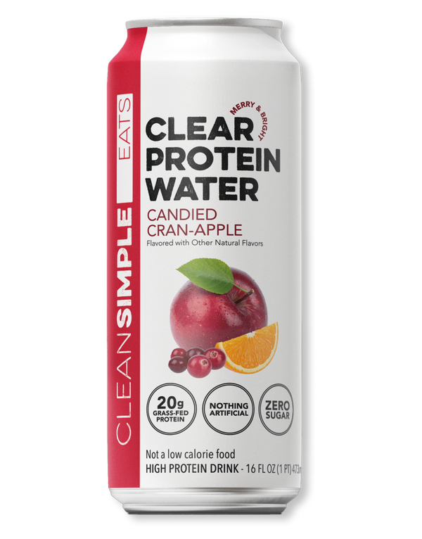 Clear Protein Water: Candied-Cran Apple
