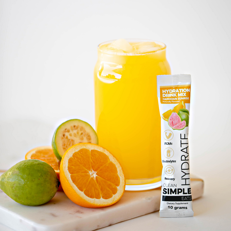 Hydrate: Hawaiian Sunrise Hydration Drink Mix (10 Single Serving Stick Packs)