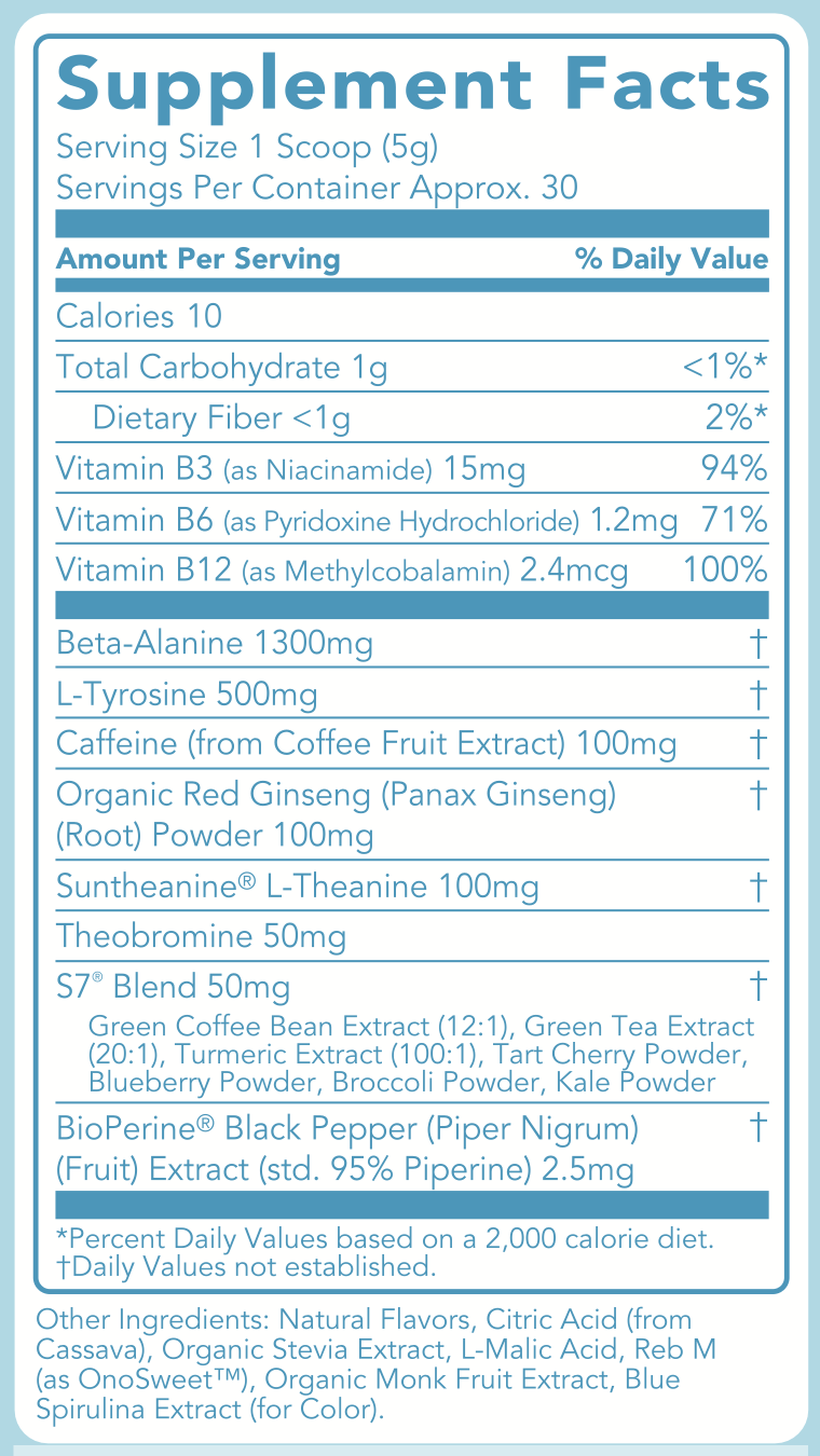 Energy + Pre-Workout: Freeze Pop